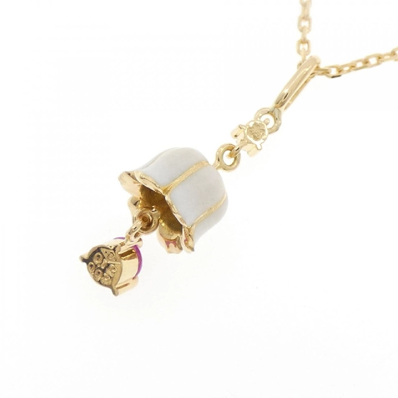 750YG/K18YG Mặt dây chuyền đá màu - Hàng hiệu Authentic 859799