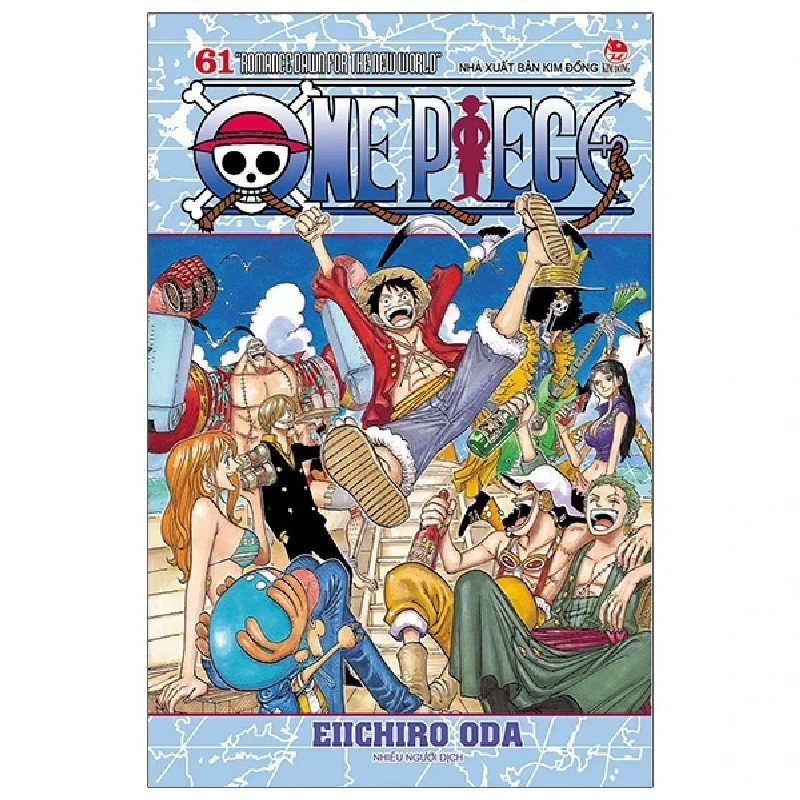 One Piece - Tập 61: Romance Dawn For The New World - Eiichiro Oda (Mới 100%) Truyện tranh, NXB Kim Đồng - SÁCH ĐẠI HỌC 487499