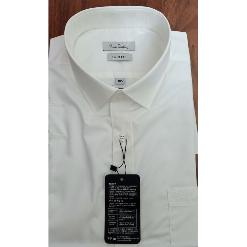 Sơ mi trắng Pierre Cardine slim sz 105 (XL) 183140