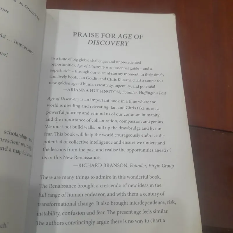 Ian Goldin & Chris Kutarna - AGE OF DISCOVERY 674900