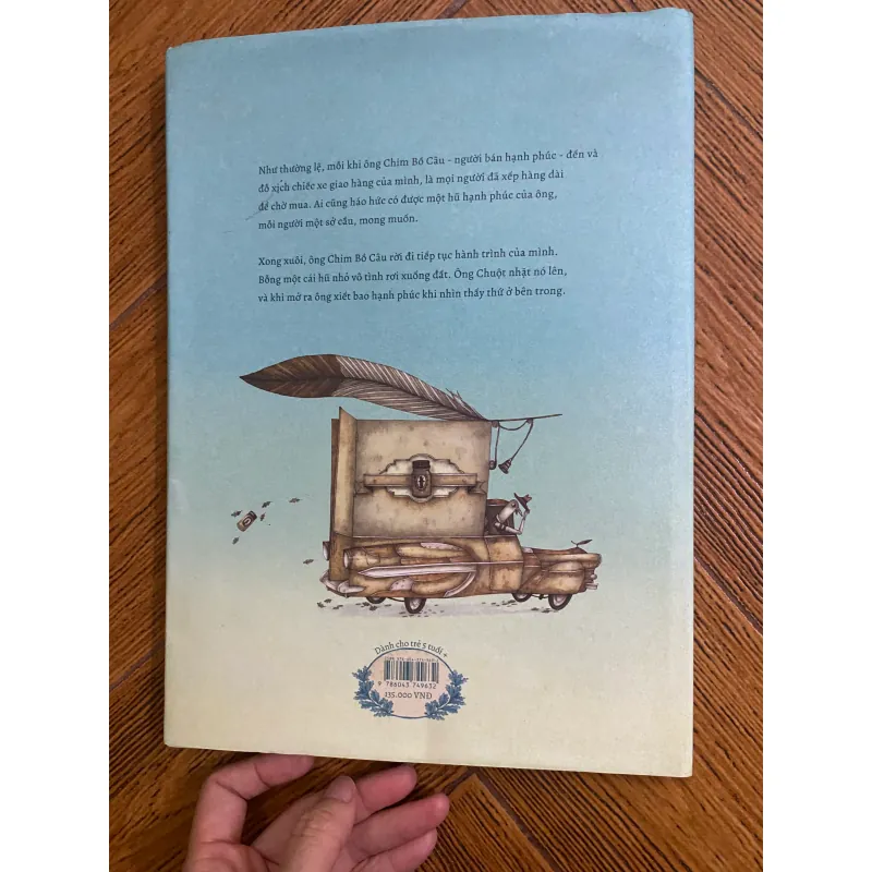 Sách Truyện Người bán hành phúc - Davide Cali, Marco Sòma mới 90% 972452