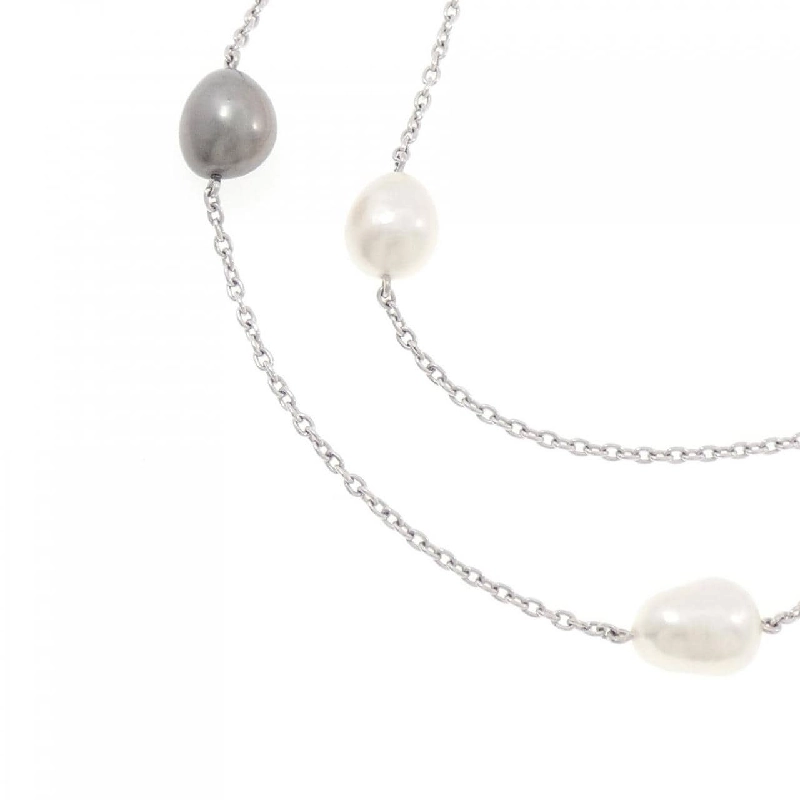 Mikimoto Dây chuyền ngọc trai trắng và bộ vòng tay - Hàng hiệu Authentic 838903