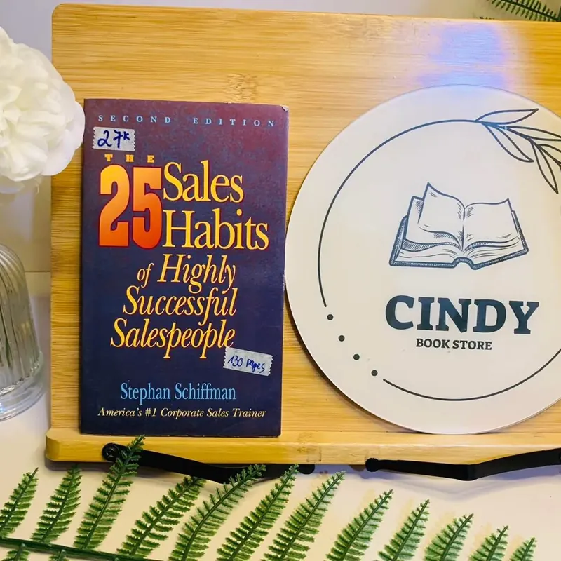 Sách tiếng Anh like new-The 25 Sales Habits of Highly Successful Salespeople – Stephan 562585