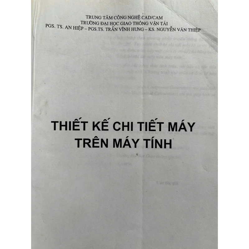 THIẾT KẾ CHI TIẾT MÁY TRÊN MÁY TÍNH 509138