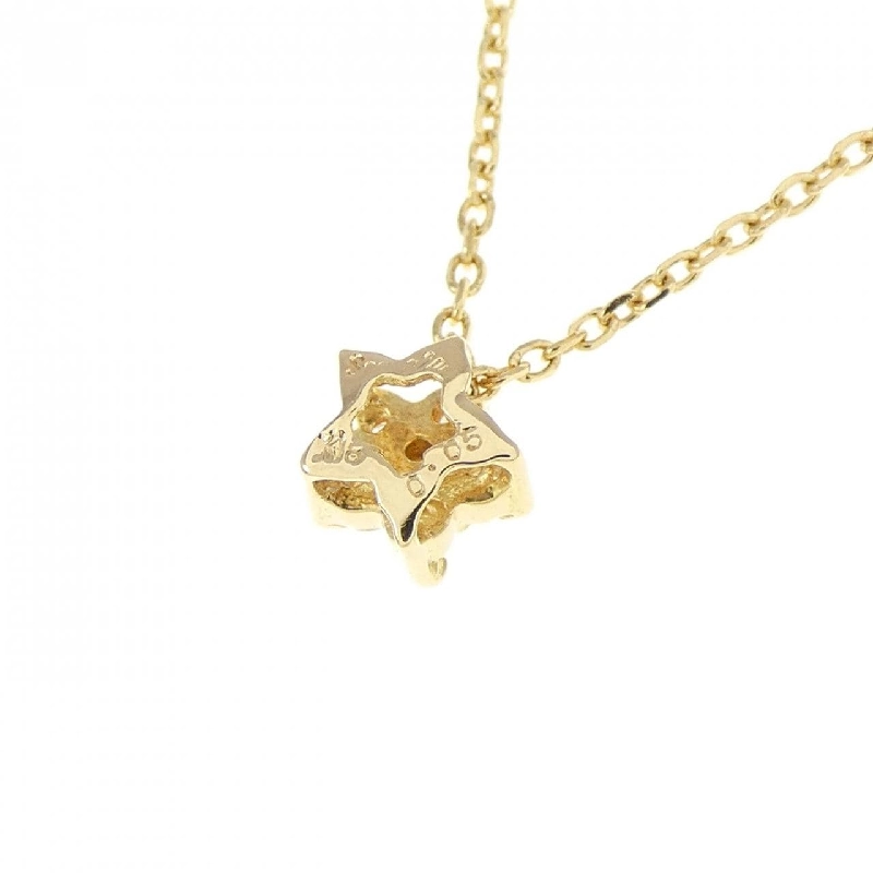 K18YG Ngôi sao Kim cương Dây chuyền 0.05CT - Hàng hiệu Chính hãng 866015