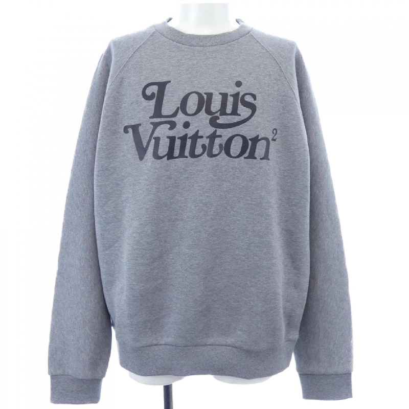 Louis Vuitton LOUIS VUITTON Logo LV Hình vuông HJY13WUYR NIGO Áo sweatshirt - Hàng hiệu Chính hãng 896946