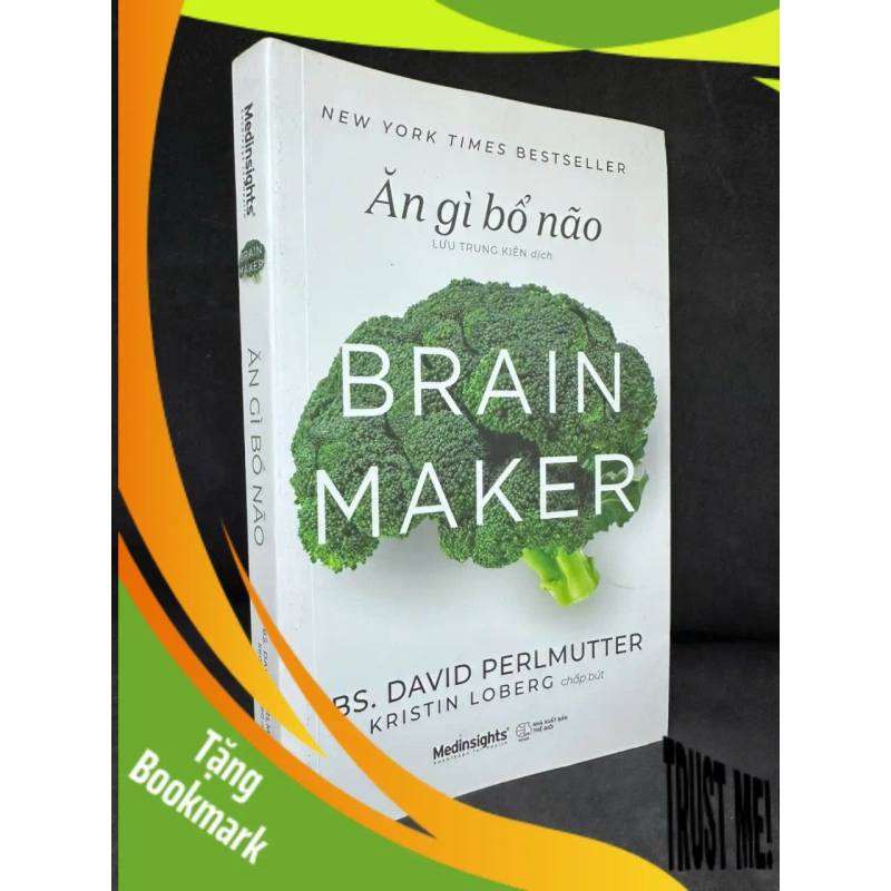 (TẶNG BOOKMARK) Ăn Gì Bổ Não, 2021 - David Perlmutter, Kristin Loberg H1108 RBK 937674