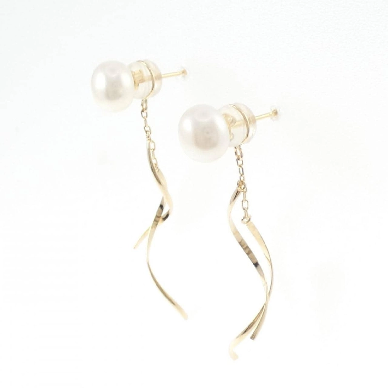 K10YG/K18YG Bông tai ngọc trai nước ngọt - Hàng hiệu Authentic 870089