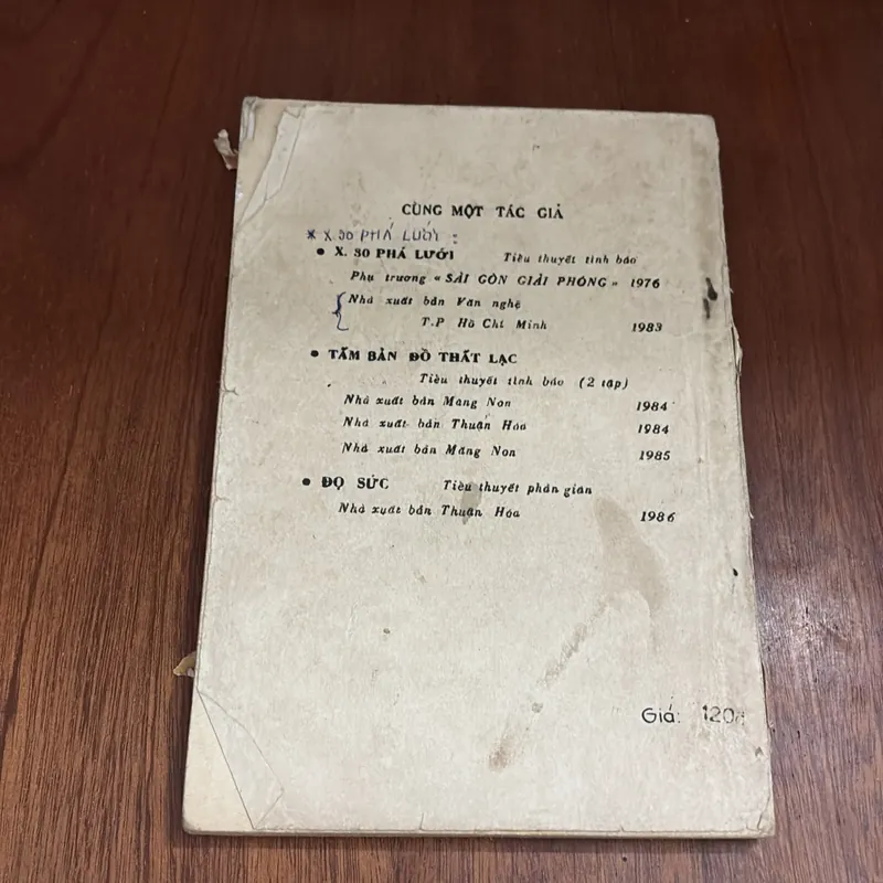 II Sách Xưa: Cất Vó (Truyện Phản Gián) - Đặng Thanh - 1987 599642