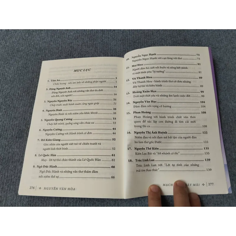 MẠCH ĐỜI CHẢY MÃI ( 36 KHÚC ĐÒ ĐƯA THƠ VÀ VĂN XUÔI) 729277