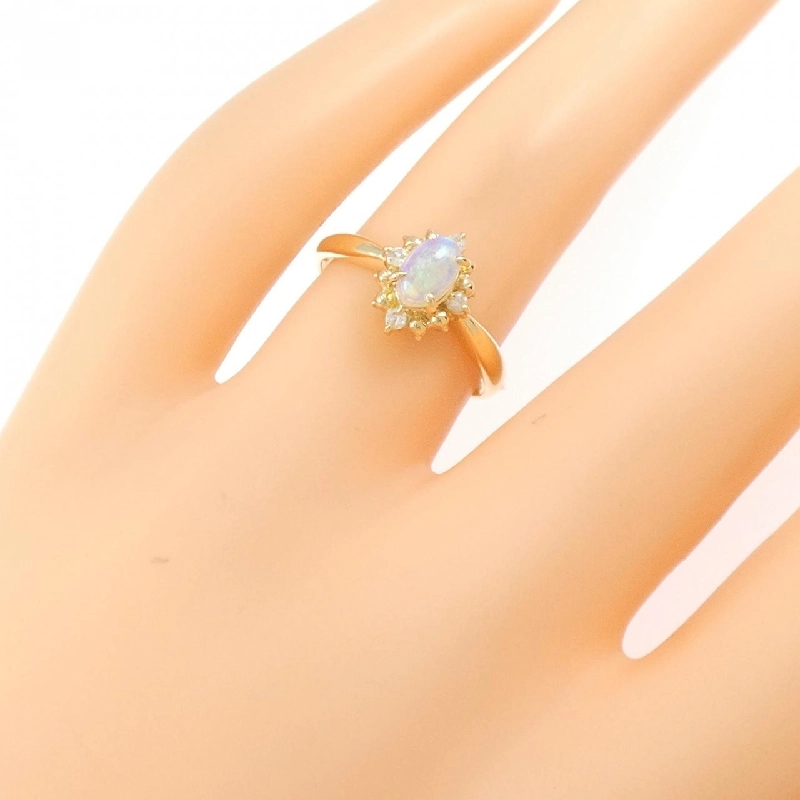 Nhẫn Opal K18YG 668774