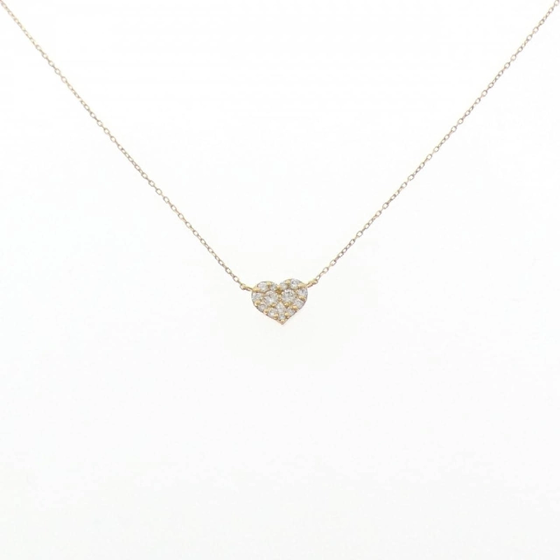 Ponte Vecchio Dây chuyền hình trái tim 0.13CT - Hàng hiệu Authentic 843921