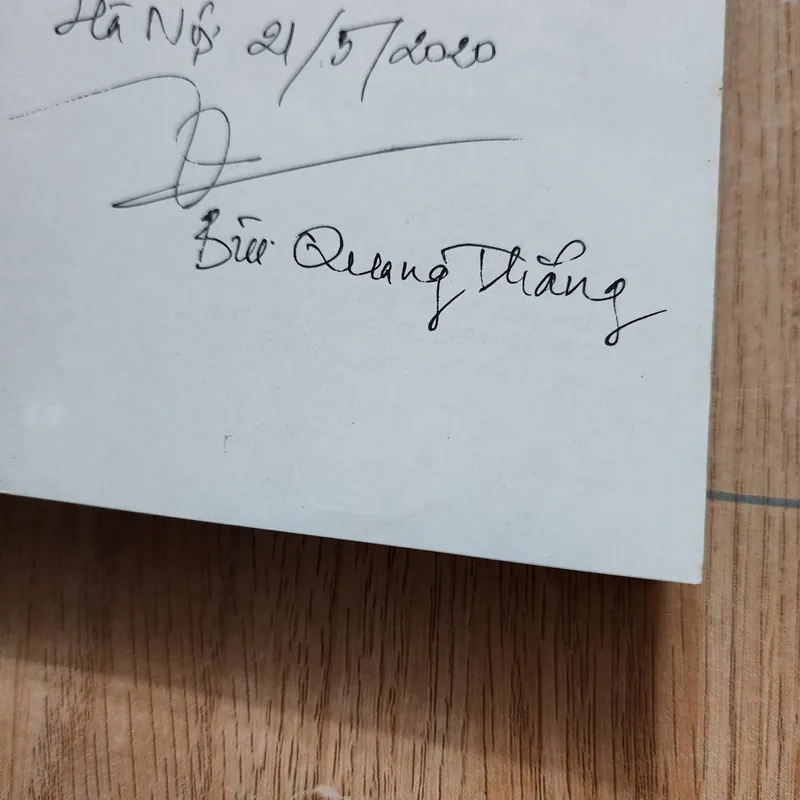 Nét cũ duyên xưa | chữ ký tác giả Bùi quang thắng  688826