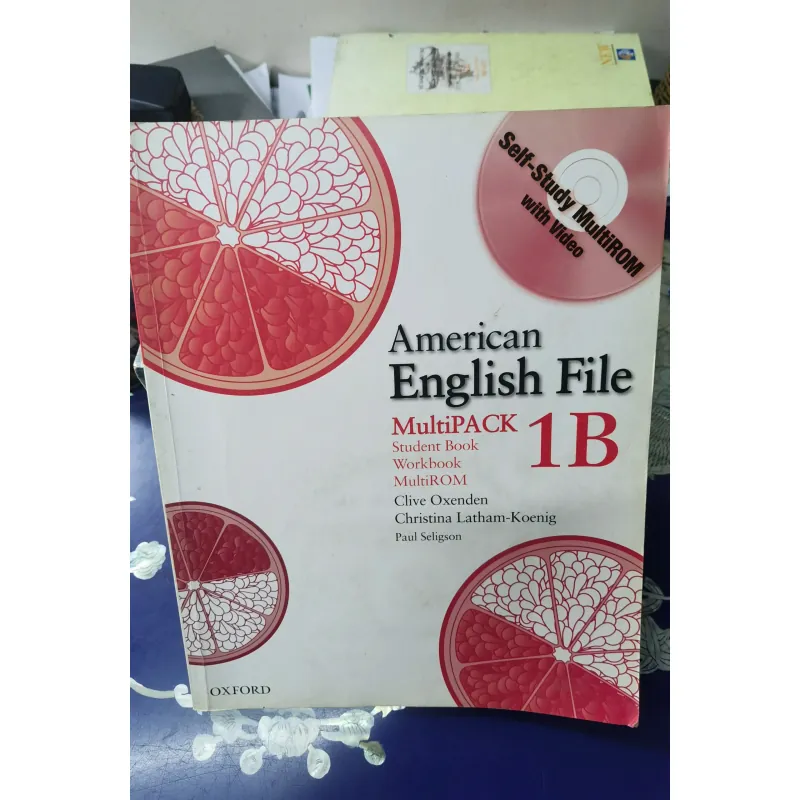 [Sách Tiếng Anh] American English file - Multipack 1B - Student Work book - Oxford 1002331