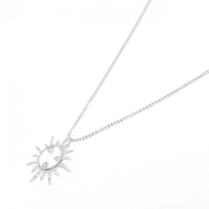 K18WG Dây chuyền kim cương 0.12CT - Hàng hiệu Chính hãng 865278