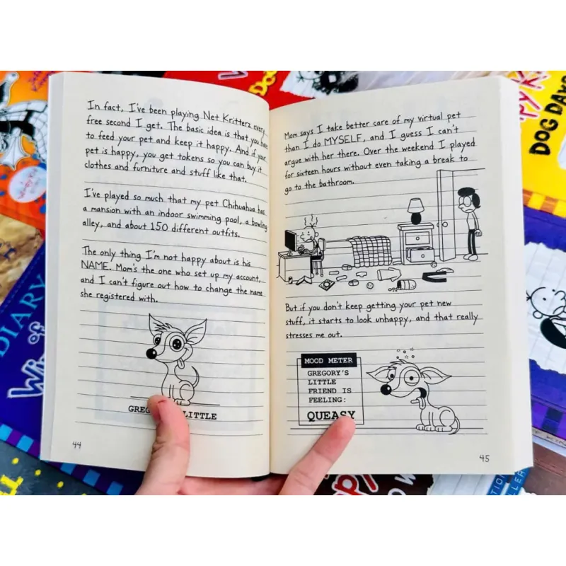 Sách  - Diary Of A Wimpy Kid - Nhật Ký Chú Bé Nhút Nhát (trọn bộ 24 cuốn) Kèm file ngh 755961