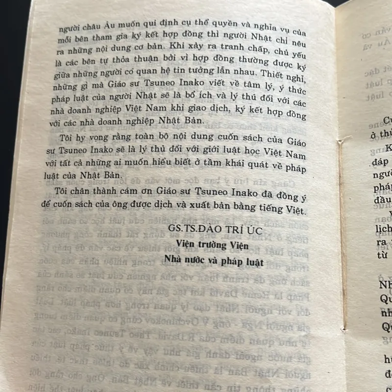 Pháp luật Nhật Bản - Đào Trú Úc giới thiệu 1029287