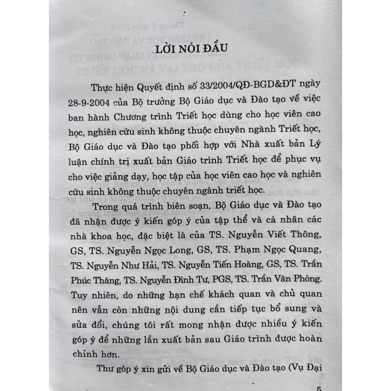 GIÁO TRÌNH TRIẾT HỌC 759885