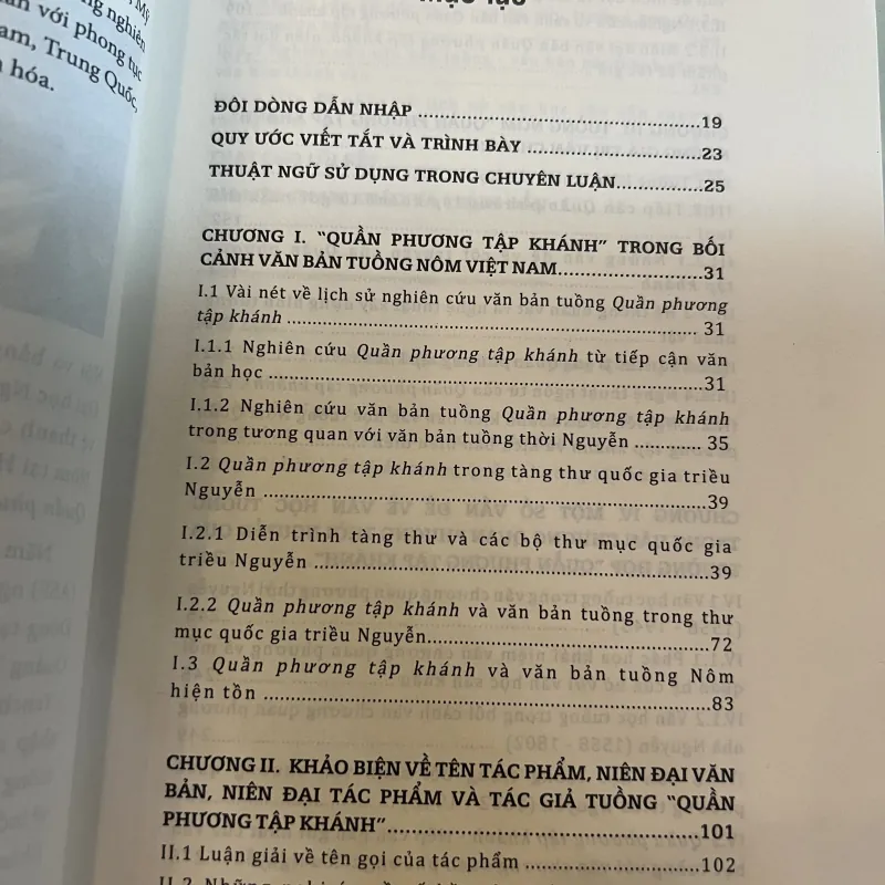 KHẢO LUẬN VỀ TUỒNG QUẦN PHƯƠNG TẬP KHÁNH - NGUYỄN TÔ LAN 1022135