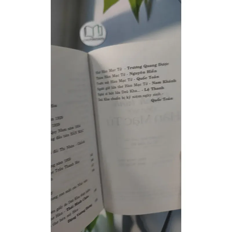 Hành Trình Đến Với Hàn Mạc Tử - Dzũ Kha 798314