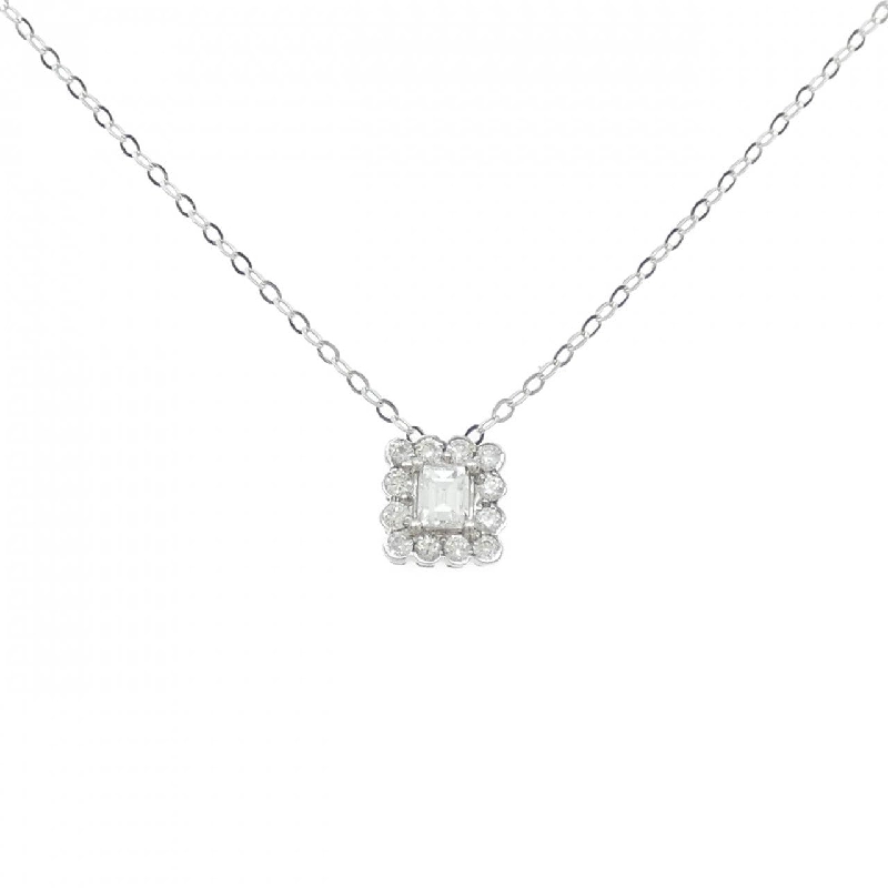 Dây chuyền kim cương 750WG 0.215CT - Hàng hiệu Chính hãng 863553