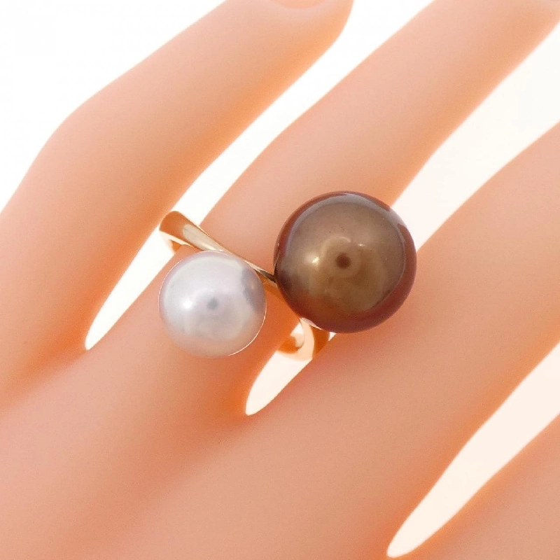 Nhẫn ngọc trai đen K18PG 671320