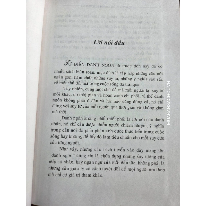 Từ điển danh ngôn - Mộng Bình Sơn 796737