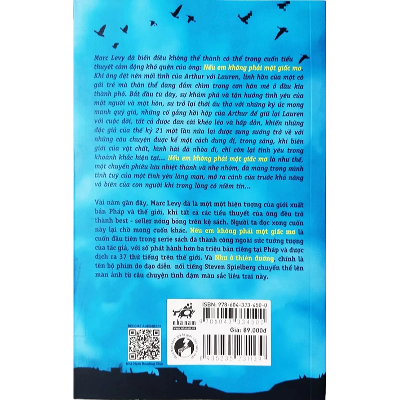 Nếu Em Không Phải Giấc Mơ (Tái Bản 2021) - Marc Levy 293035