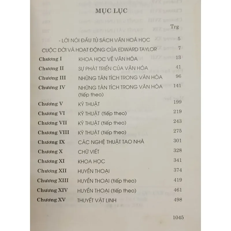 Văn hóa nguyên thủy (Tylor) 791103