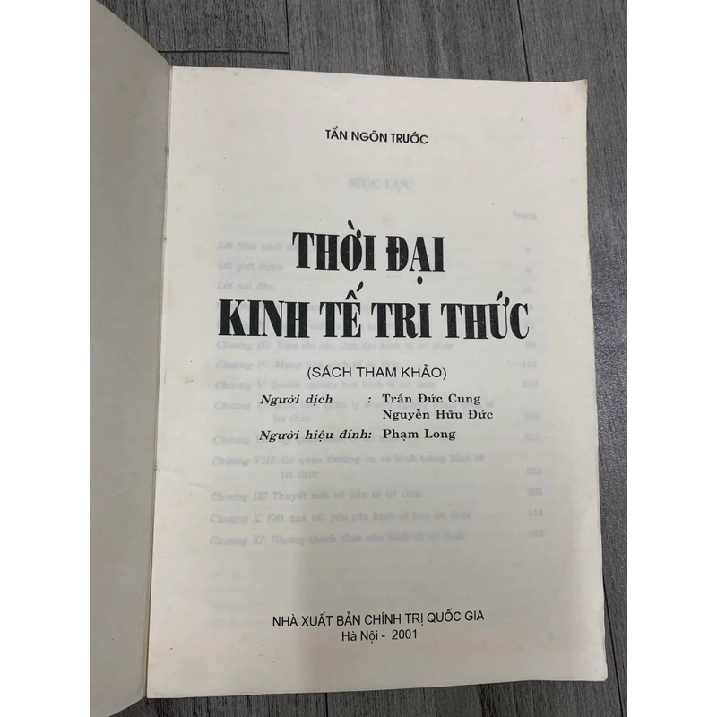 Thời đại kinh tế tri thức - tàn ngôn trước. 1b3 551078