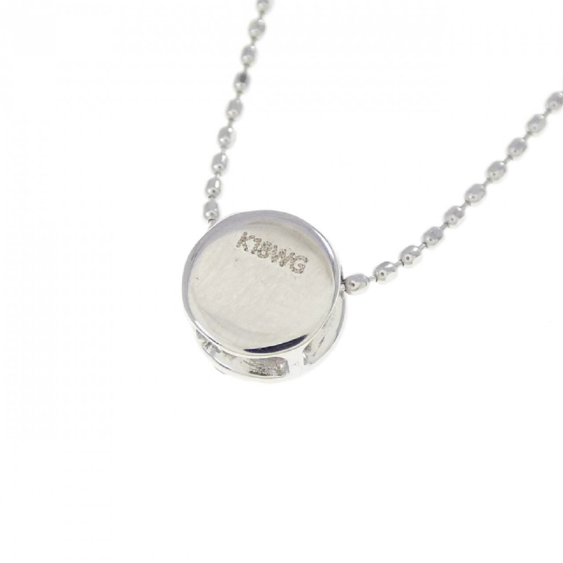 K18WG Dây chuyền kim cương - Hàng hiệu Authentic 861801