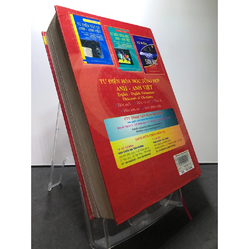 Từ điển hoá học tổng hợp Anh Anh Việt 2005 BÌA CỨNG mới 80% bẩn nhẹ Trung Chính và Phan Sơn HPB2507 HỌC NGOẠI NGỮ 458771