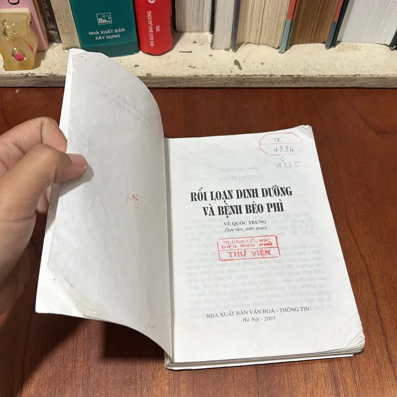 II Sức Khoẻ: Rối Loạn Dinh Dưỡng Và Bệnh Béo Phì - Vũ Quốc Trung - 2003 726919