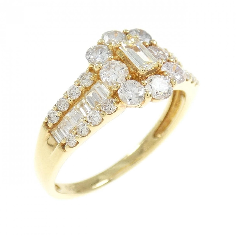 Nhẫn kim cương K18YG 1.00CT - Hàng hiệu Chính hãng 860409