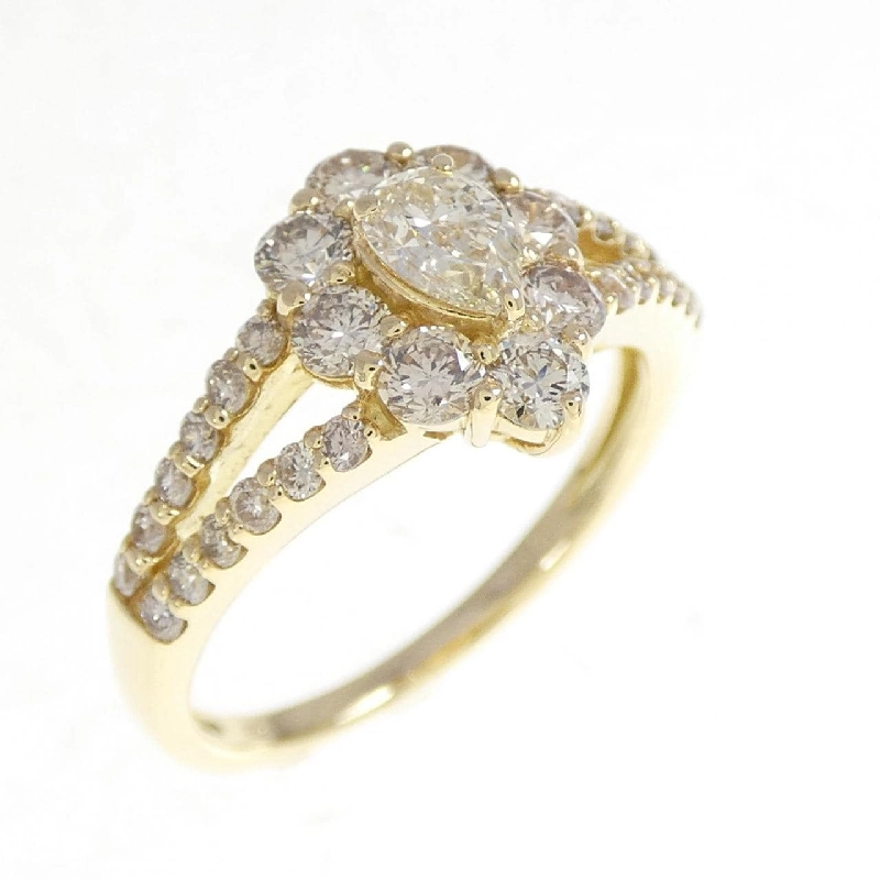 Nhẫn kim cương K18YG 1.00CT - Hàng hiệu Authentic 854877