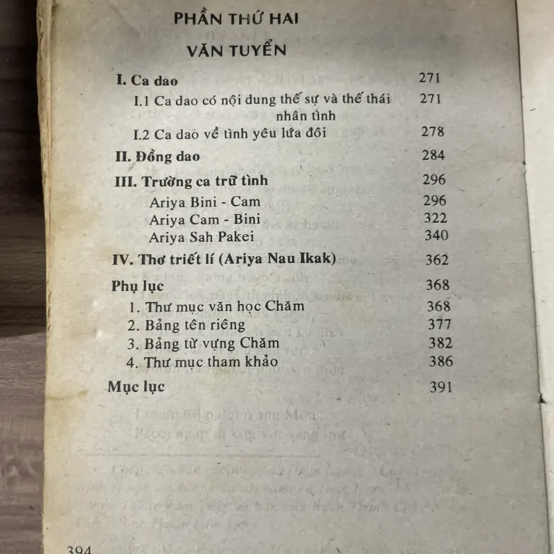 Văn học Chăm - INRASARA  748017