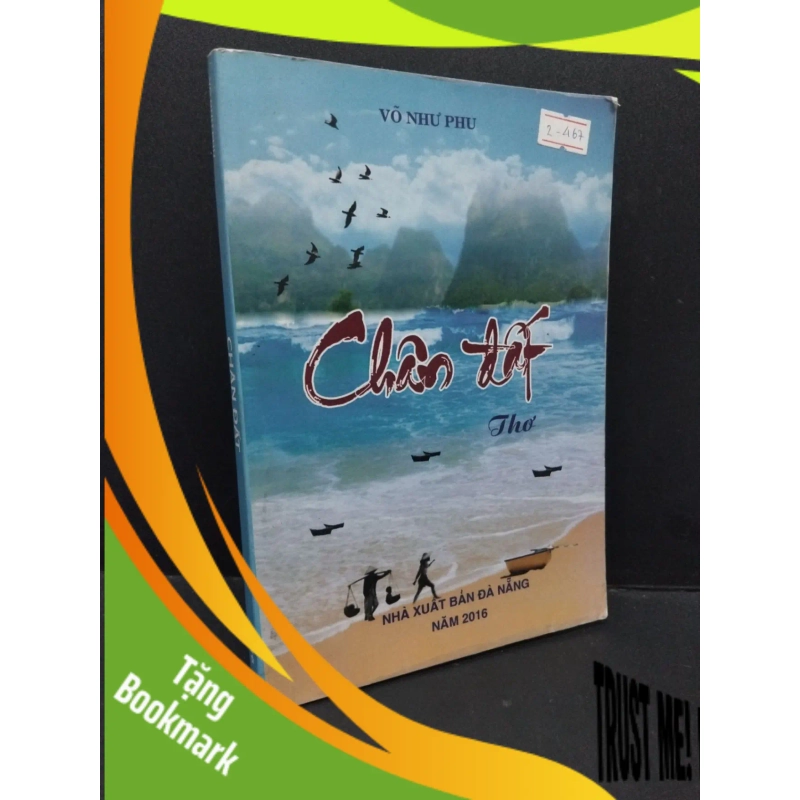 (TẶNG BOOKMARK) Chân đất thơ mới 80% ố nhẹ 2016 RBK2809 Võ Như Phu VĂN HỌC 940907