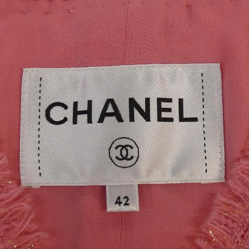 Áo khoác không cổ CHANEL P64572V41285 20A 630167