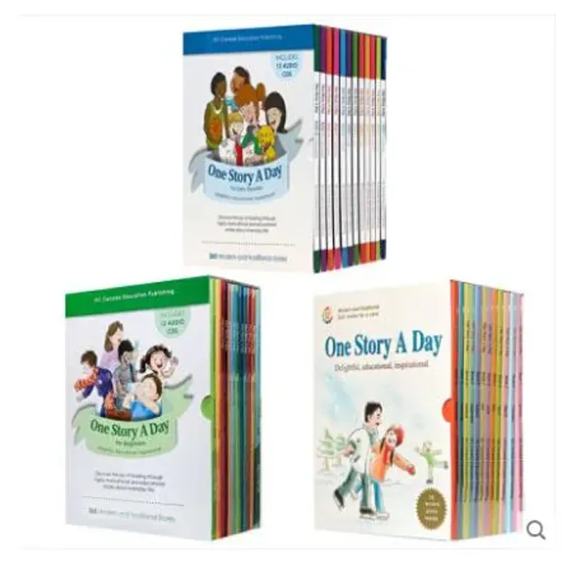 One story a day Level 1+2+3 (Sách nhập) - 12 quyển + File MP3 799745