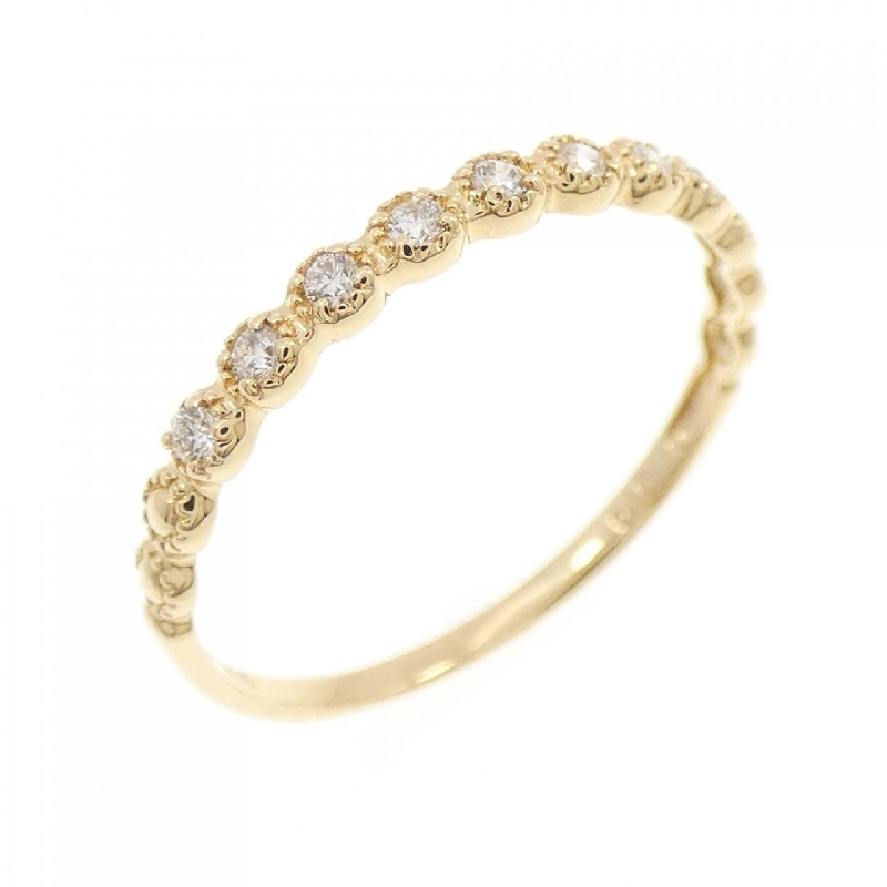 Nhẫn kim cương K18YG 0.10CT 666607