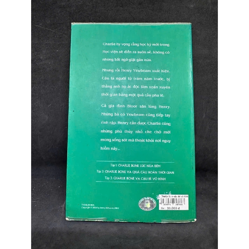 [Phiên Chợ Sách Cũ] Charlie Bone Và Cậu Bé Vô Hình - Tập 3 - Jenny Nimmo H0606, 2005 SBM 525118