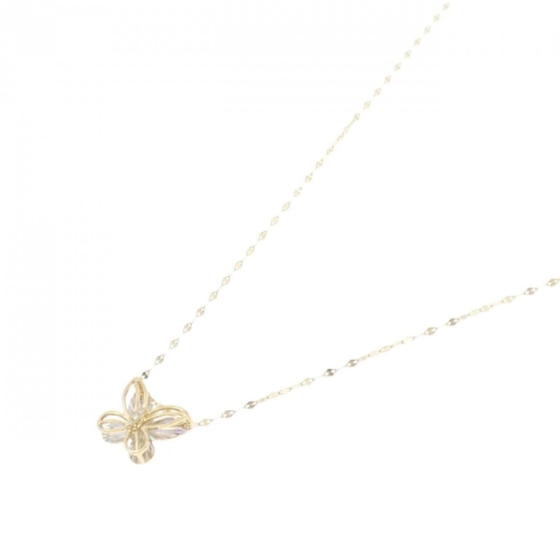 K18YG Bướm Kim Cương Dây Chuyền 0.01CT - Hàng hiệu Chính hãng 862740