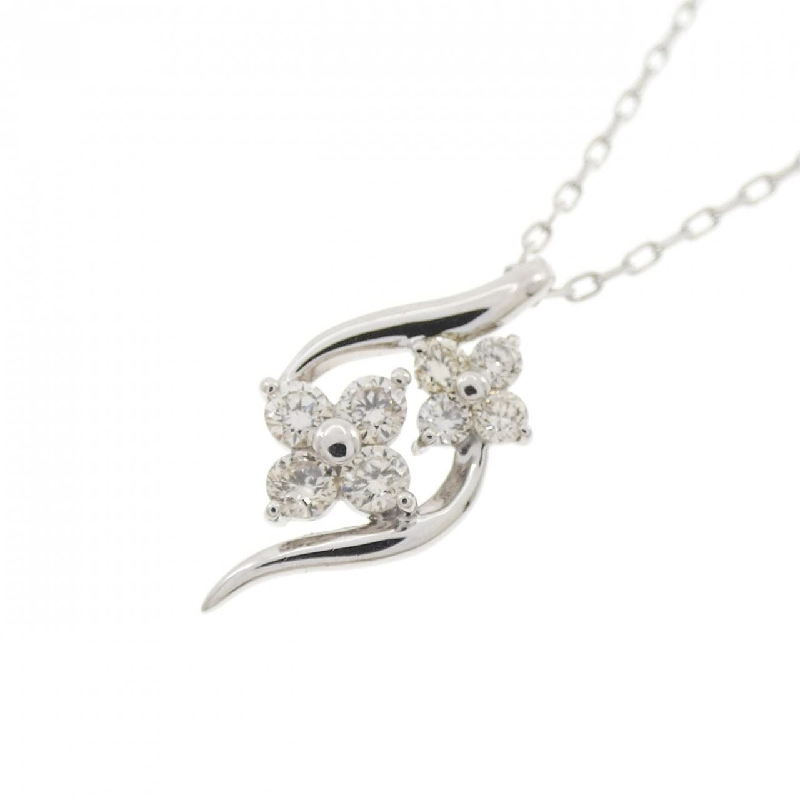 Dây chuyền kim cương hoa PT950/PT850 0.30CT - Hàng hiệu Chính hãng 860292