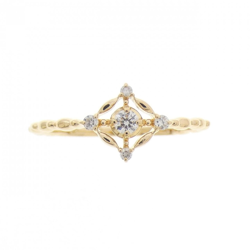 Nhẫn kim cương K18YG 0.13CT - Hàng hiệu Authentic 850780