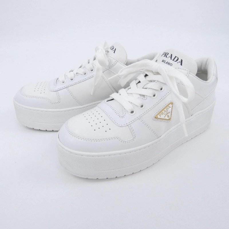 Giày sneaker PRADA logo tam giác Downtown Bold 1E792M 658909