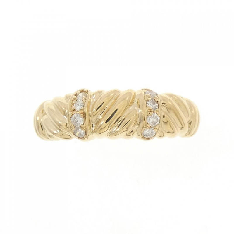 Nhẫn kim cương K18YG 0.10CT 672016