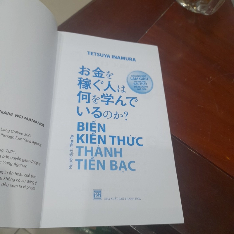 Tetsuya Inamura - BIẾN KIẾN THỨC THÀNH TIỀN BẠC 306525