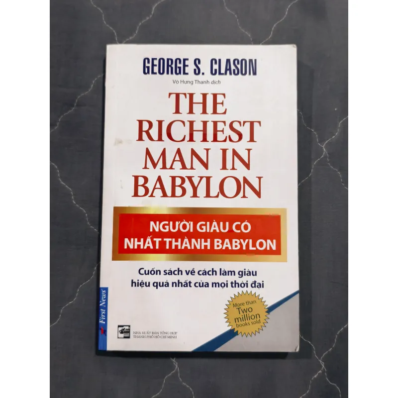 THANH LÝ SÁCH – “Người Giàu Có Nhất Thành Babylon” 1050455