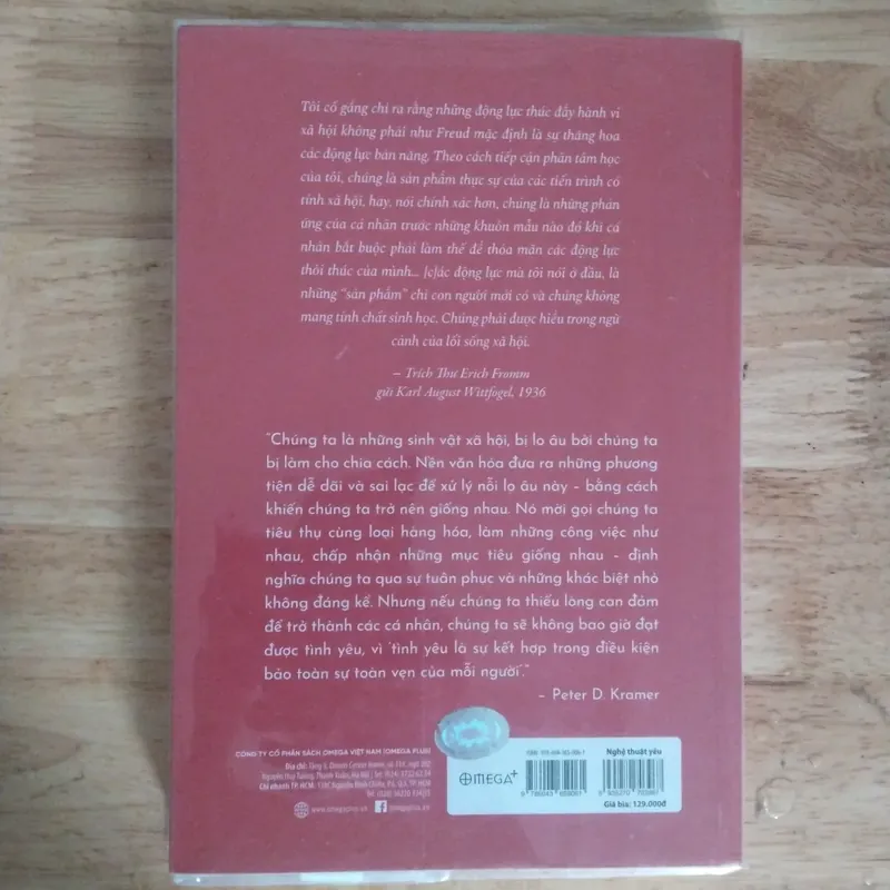Nghệ thuật yêu (cũ) - Erich Fromm 598300