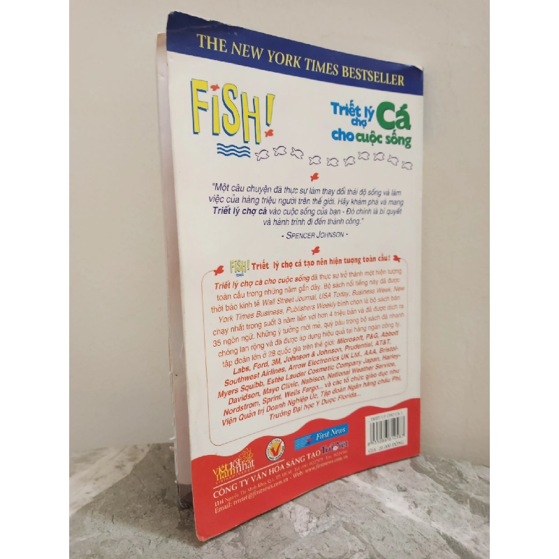 [Phiên Chợ Sách Cũ] Fish! Triết Lý Chợ Cá Cho Cuộc Sống - Tập 1 (2009) - Stephen C. Lundin, Harry Paul, John Christensen S1911 714574